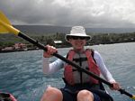 Kayaking to Cpt Cook Monument
